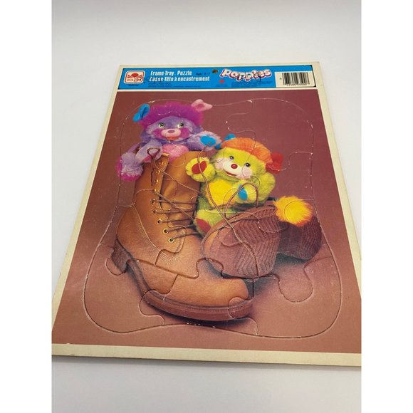 Vintage 1986 Whitman Golden Popples Frame Tray Puzzle - Picture 2 of 3